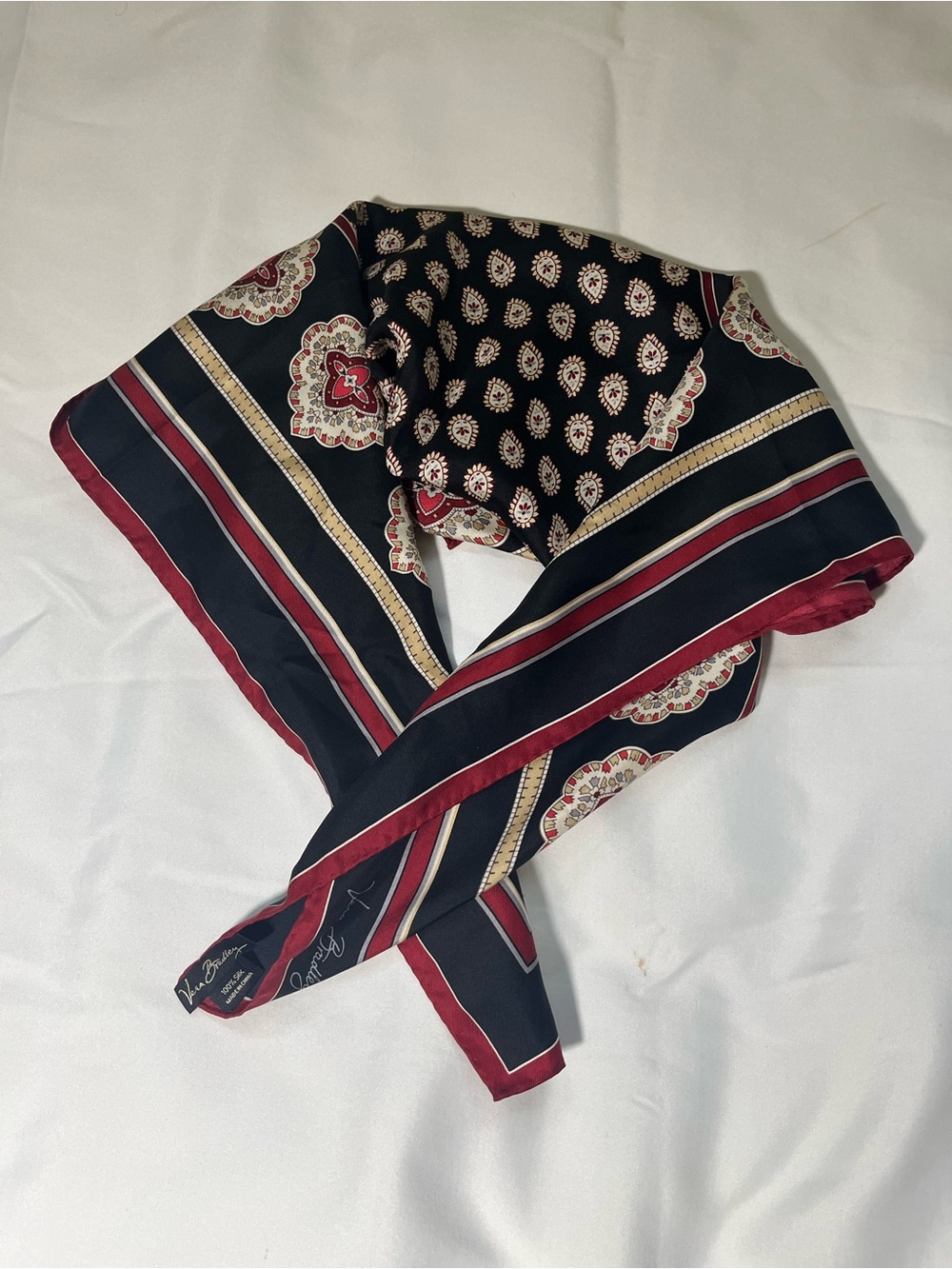 Vera Bradley Silk Neck Scarf